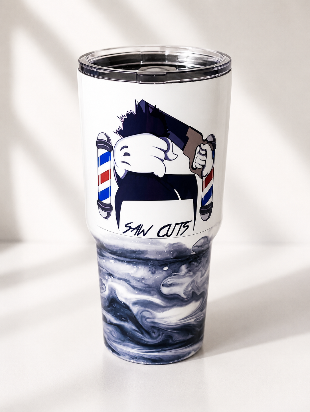 Barber tumbler